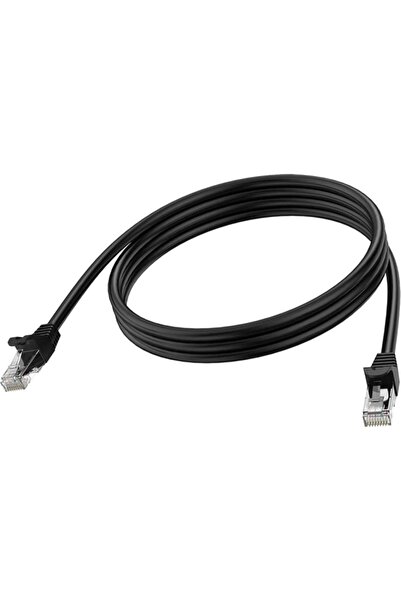 Vision Cablu CAT6A STP negru de 2m