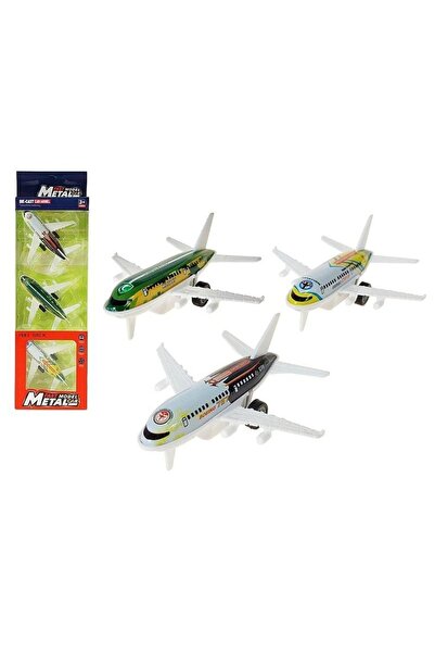adar Avion metalic 3 buc