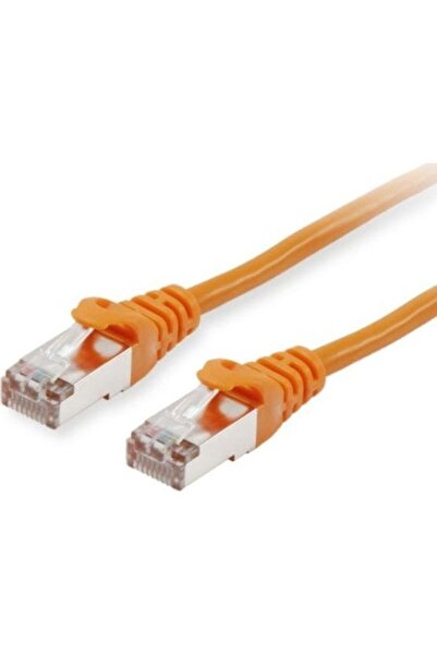 EQUIP Cablu patch Cat6A S/FTP 2xRJ45 1.50m portocaliu LSZH polietilenă