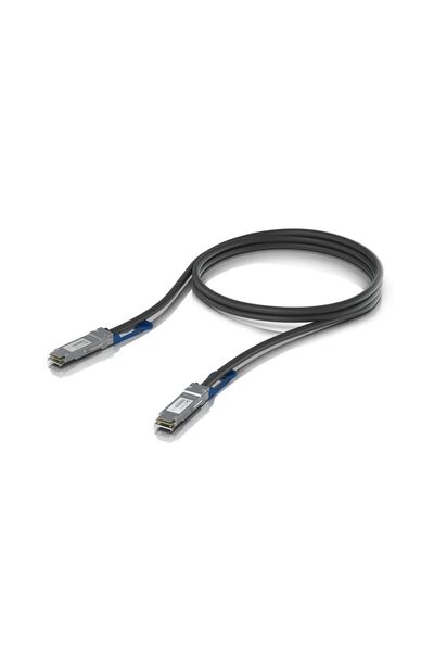 Ubiquiti Cablu QSFP28 direct attach cu o rată maximă de transfer de date de 1...