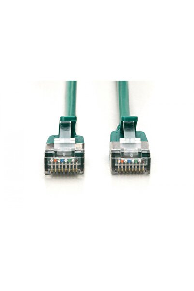 Digitus Cablu patch CAT 6A F/FTP Subțire 0,50m verde