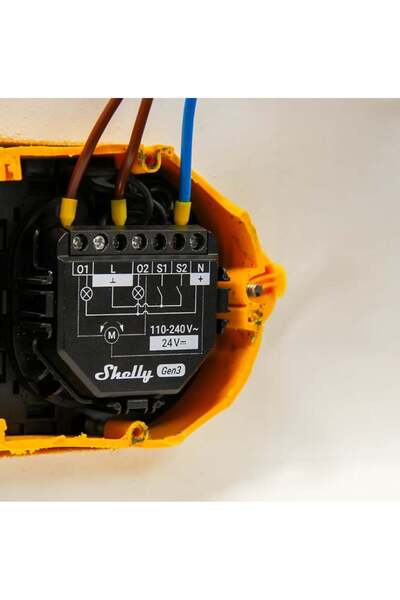 Shelly 2PM Gen3 Set de 4 controlere WiFi/Bluetooth