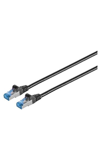 MicroConnect S/FTP CAT6 5m Negru PVC PiMF (Perechi în folie metalică) 4x2xAWG...