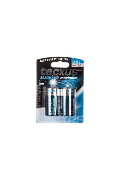TECXUS Bateria alkaliczna LR14 / C 1,5V 23635 /2szt./