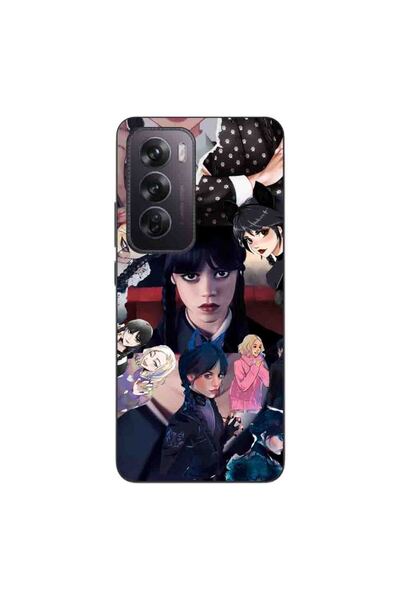 OEM Husa compatibila cu Oppo Reno12 Pro Silicon Gel Tpu Model Wednesday Addam...