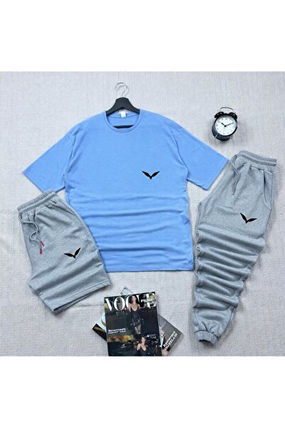 orwen life est. 2022 Men Women Unisex Oversize 3-Piece Set T-Shirt Shorts Swe...