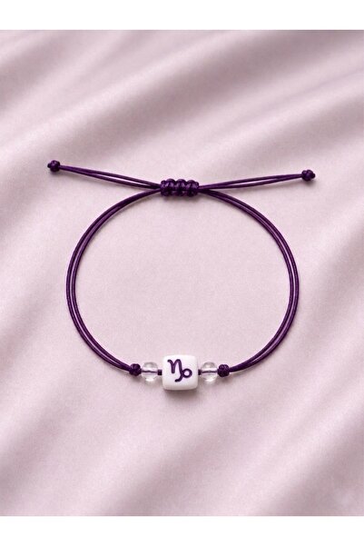 Femenino Minimal Capricorn Sign Drawstring Adjustable Handmade Bracelet
