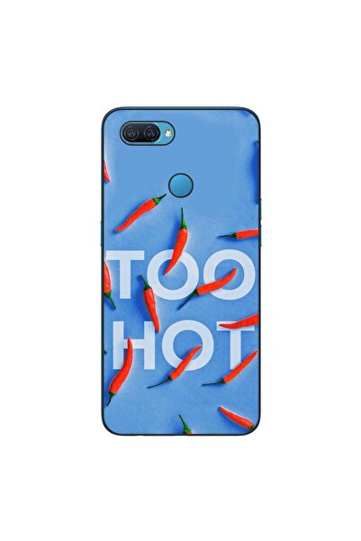 OEM Θήκη συμβατή με Oppo A12 από σιλικόνη gel TPU με σχέδιο  "Too Hot "