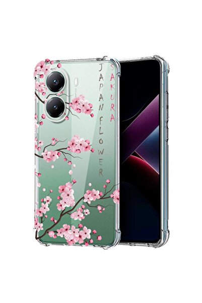 bestcase Θήκη συμβατή με Poco X7 Pro 5G, Αντικραδασμική 1.5MM, Άνθος κερασιάς...