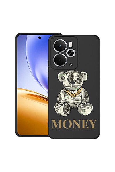 bestcase Θήκη για Realme 14T με σχέδιο αρκουδάκι και χρήματα, TPU Ματ Εξαιρετ...