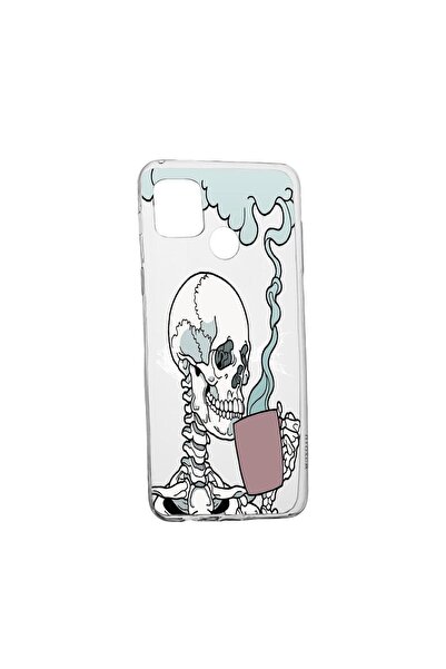 bestcase Θήκη Σιλικόνης με σχέδιο Σκελετού, Συμβατή με Realme C25Y, ανθεκτική...