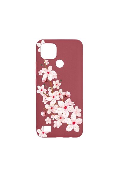 bestcase Husa Silicon, Compatibila Cu Realme C21, Spring Flower, rezistenta l...