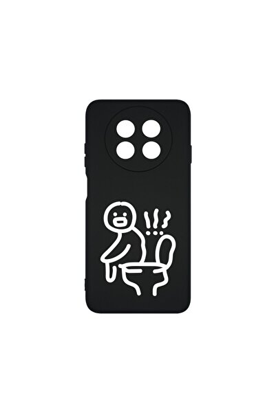bestcase Θήκη από υγρή σιλικόνη Premium, Συμβατή με Huawei nova Y91, Pooping,...