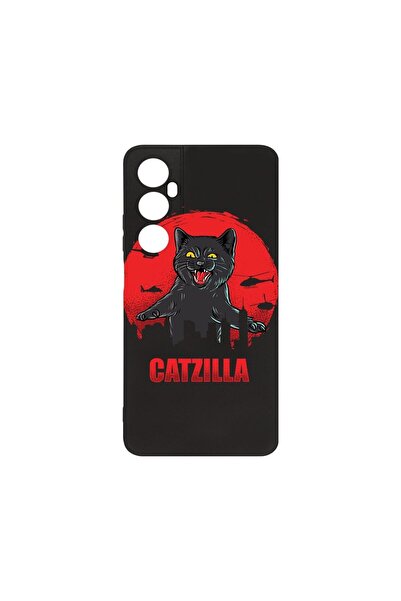 bestcase Λεπτή Θήκη Σιλικόνης 0.8MM, Συμβατή με Realme C65, Catzilla, Προστασ...