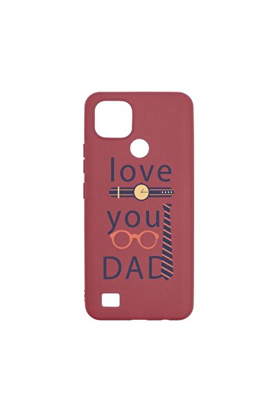 bestcase Husa Silicon, Compatibila Cu Realme C21, Love You Dad, rezistenta la...