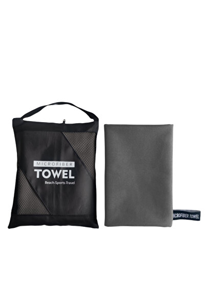 Choice9 80x180CM Dark Grey Beach Towel Oversized,Thick Sand Free Microfiber Q...