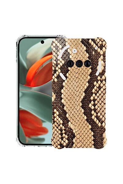 bestcase ¬Æ Husa compatibila Nothing Phone (3a), Anti Shock 1.5MM, Snake Skin...