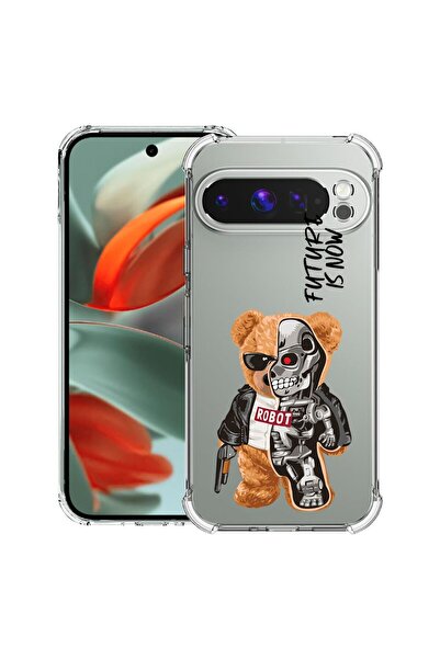 bestcase ¬Æ Husa pentru Google Pixel 9 Pro XL, Anti Shock 1.5MM, Half Robot H...