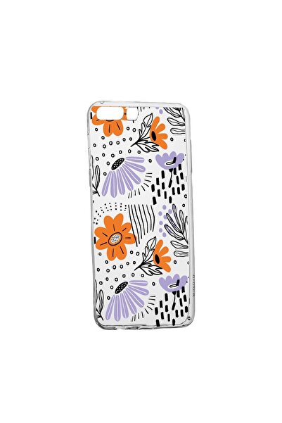 bestcase Husa Silicon Compatibila Cu Huawei Y6 2018, Flowers - Patel Colors, ...
