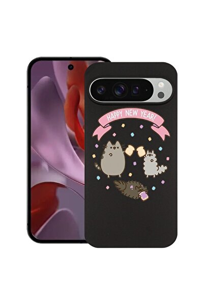 bestcase ¬Æ Husa pentru Google Pixel 9 Pro XL, Happy New Year, Slim Silicon 0...