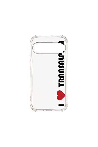 bestcase Husa Anti Shock 1.5MM, Compatibilă cu Google Pixel 9, I Love Transal...