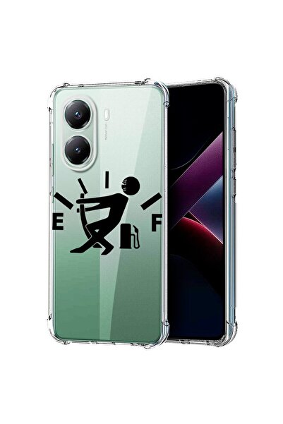 bestcase Θήκη συμβατή με Poco X7 Pro 5G, Αντικραδασμική 1.5MM, Out Of Fuel, Π...