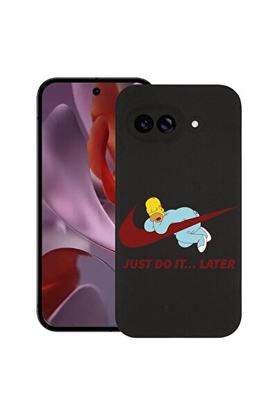 bestcase Тънък силиконов калъф за Google Pixel 9a, Просто го направи по-късно...