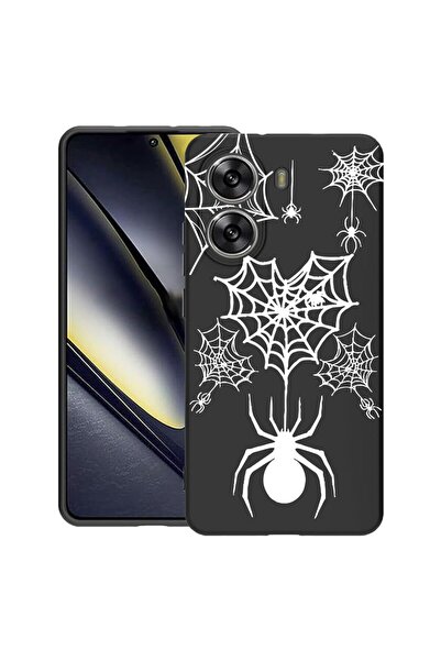 bestcase ¬Æ Husa pentru Poco X7 Pro 5G, Spider Web, Slim Silicon 0.8MM, Antis...
