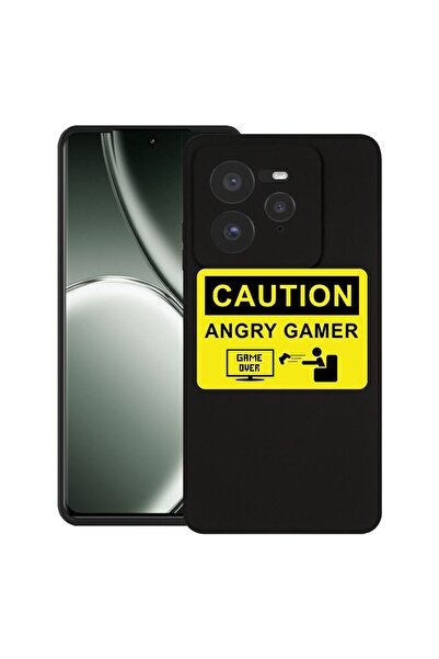 bestcase ¬Æ Husa pentru Realme GT 7 Pro cu Design Angry Gamer, TPU Mat Ultra ...