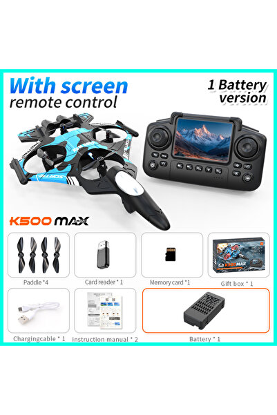 Choice طائرة K500 MAX RC الجديدة لعام 2026 مع شاشة، طائرة مقاتلة من الفوم تعم...