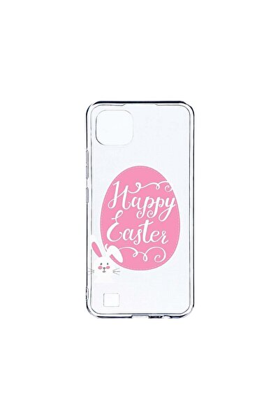 bestcase Διαφανής Θήκη Σιλικόνης 2MM, Συμβατή με Realme C20, Καλό Πάσχα, Αντι...