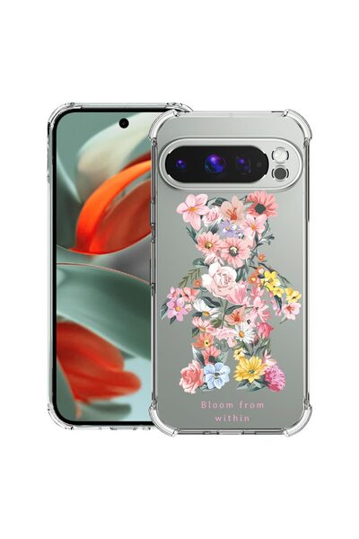 bestcase Husă pentru Google Pixel 9 Pro XL, Antișoc 1.5MM, Ursuleț de pluș ca...
