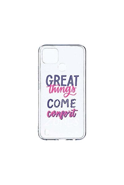 bestcase Husa BestCase® Silicon transparent 2MM, Compatibilă cu Realme C21Y, ...