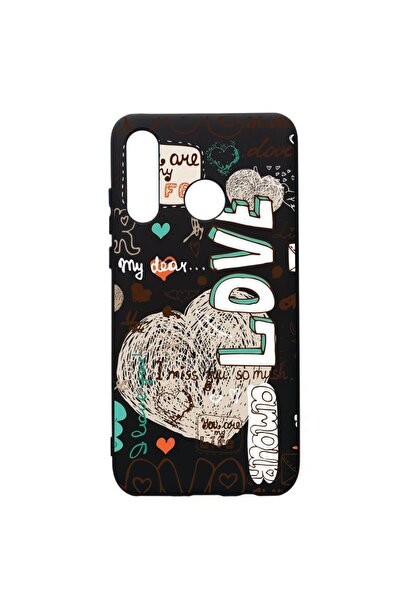 bestcase Θήκη προστασίας Huawei P30 Lite, Love February, σιλικόνης, με υφασμά...