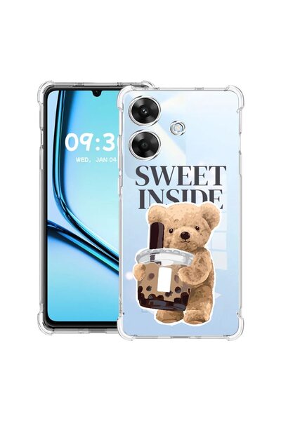 bestcase Αντικραδασμική Θήκη για Realme Note 60 / Note 60X με Χαριτωμένο Σχέδ...