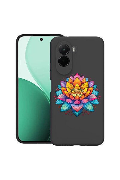 bestcase Υπέρλεπτη Θήκη TPU Συμβατή με Poco M7, με Σχέδιο Λουλουδιών σε Ονειρ...