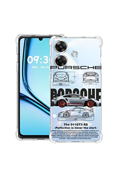 bestcase ¬Æ Husa Anti Shock pentru Realme Note 60 / Note 60X cu Design Porsch...