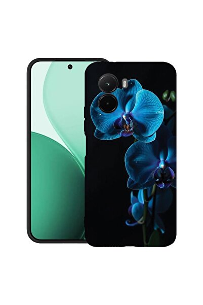 bestcase ¬Æ Husa TPU Ultra Slim Compatibil cu Poco M7, cu Design Blue Orchid,...
