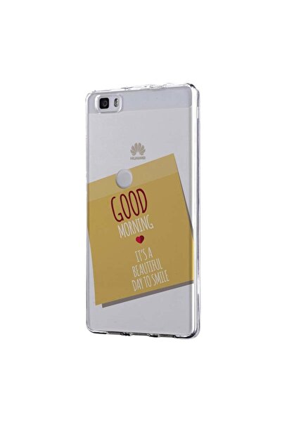 bestcase Husa Silicon, Transparent, Slim, Sticker Good Morning, Huawei MATE 10