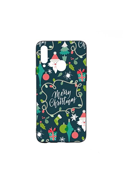 bestcase Θήκη σιλικόνης συμβατή με Huawei P20 Lite, Καλά Χριστούγεννα, ανθεκτ...