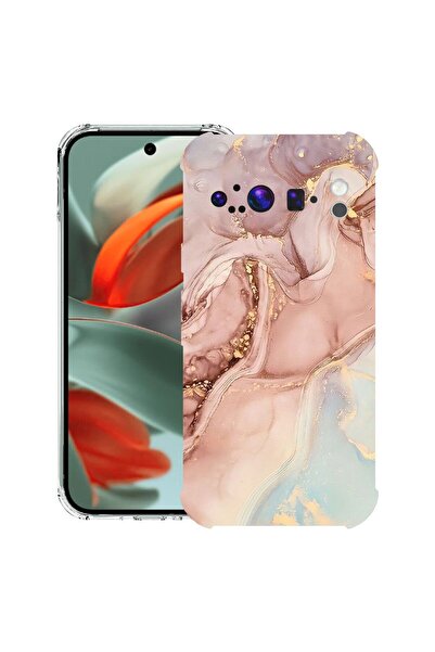 bestcase ¬Æ Husa pentru Google Pixel 9 Pro XL, Anti Shock 1.5MM, Rose Marble,...