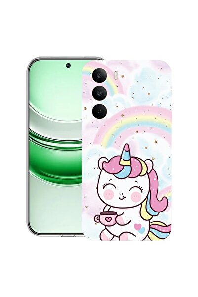 bestcase ¬Æ Clear Silicone Case for Realme C71, Little Unicorn, 2041144 T 1212