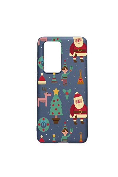 bestcase Husa Huawei P40, Xmas, rezistenta la uzura, anti-alunecare, din sili...