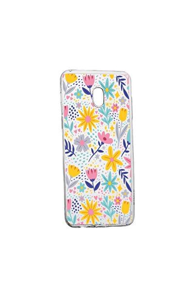 bestcase Husa Silicon Compatibila Cu Nokia 1.3, Little Flowers, rezistenta la...