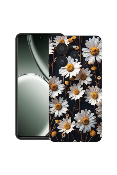 bestcase Θήκη για Realme GT 7 Pro με σχέδιο 3D Μαργαρίτα, TPU Ματ Εξαιρετικά ...