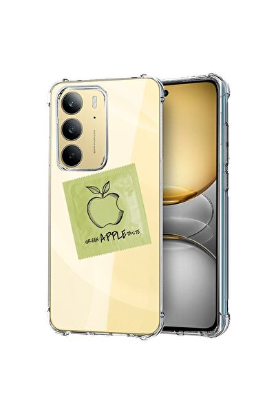 bestcase ¬Æ Husa pentru Realme C75, Anti Shock 1.5MM, Apple taste green, Prot...