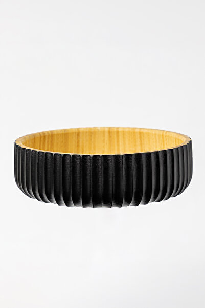 Benante Gravürlü Bambu Kase - Ø22 cm