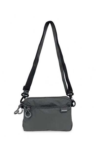 Sanmorris Women's 4-Compartment Parachute Fabric Adjustable Crossbody Bag Si-...