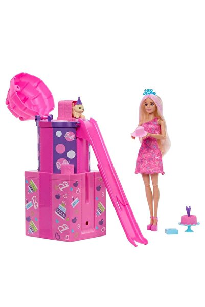 Barbie Rise and Surprise Parti Sürprizi Doğum Günü Seti JKF66