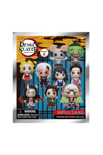 Funko Pop Demon Slayer S6 Monogram Keychain Figure Blind Box